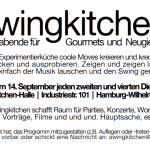 Permalink to SWINGKITCHEN im Soulkitchen swingkitchenschwarzweißflyer